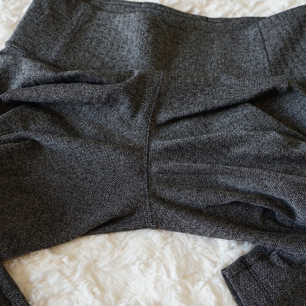 ATHLETA Women’s Pull On Delancey Gray Polyester Herringbone Tight w/pockets - M - Picture 13 of 14